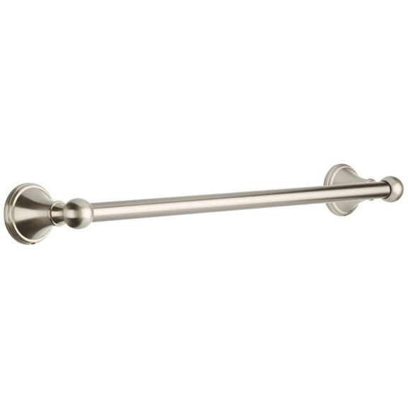 Delta 136885 Crestfield 18" Bath Towel Bar Satin Nickel Finish