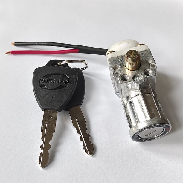 Candado para caja de batería de litio para bicicleta eléctrica Silver Fish con etiqueta Thousand Crane Big Head Lock Candado para batería de litio para bicicleta eléctrica