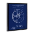 thumbnail image 4 of Stupell Industries Film Reel Blueprint Typography Painting Black Floater Framed Art Print Wall Art, 17 x 21, 4 of 10