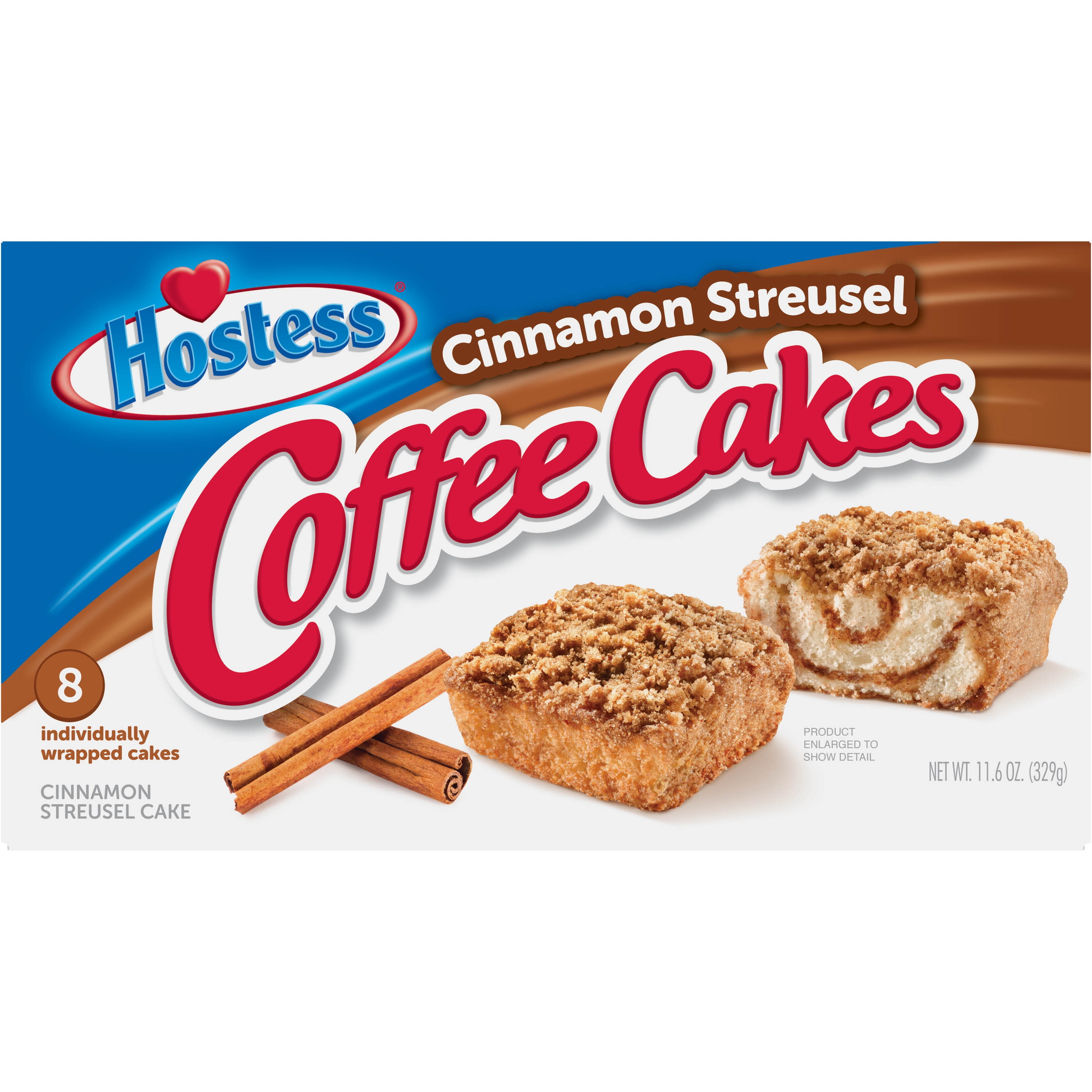 Hostess Coffee Cakes, 8 count, 11.6 oz