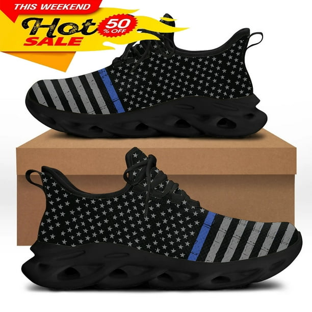 Zapatillas deportivas con diseño de bandera estadounidense para mujer, unisex, con cordones, estilo patriótico estadounidense, para primavera, viajes, senderismo, planas de uso diario.