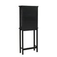 thumbnail image 6 of Linon Serenity Over the Toilet Bathroom Space Saver, Black, 6 of 29