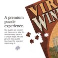 thumbnail image 3 of Lantern Press 1000 Piece Jigsaw Puzzle, Virginia, Wine Vintage Sign, 3 of 5