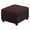 Brown, variant on Lapalife Stretch Ottoman Covers Square Ottoman Slipcovers Footstool Cover (L, Gray)