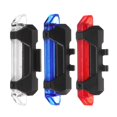 thumbnail image 1 of Accesorios para bicicletas, Luz de bicicleta recargable USB Juego de luces de bicicleta para scooter delantero y trasero Luz LED 4 modos Lámpara de advertencia de seguridad intermitente para bicicleta Rojo Verde, 1 of 5