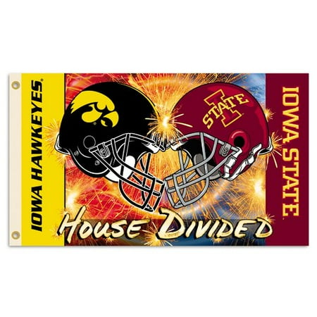 Bsi Products Ncaa Banner - BSI Products NCAA Rivalry House Polyester 3 x 5 ft. Flag
