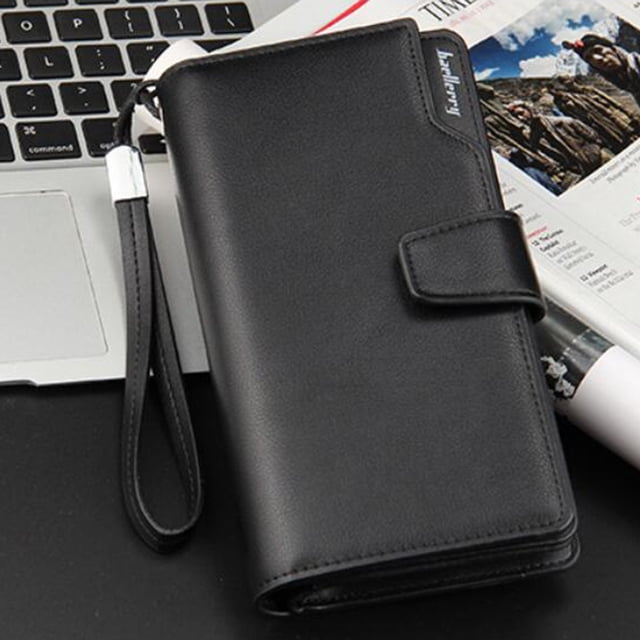 Cartera plegable para hombre Soledad Bifold de billetera corta con cremallera
