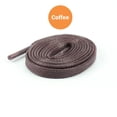 thumbnail image 1 of Flat Coloured Waxed Cotton Shoelaces Flat Laces 0.6Cm Wide Casual Leather Shoes, 1 of 8