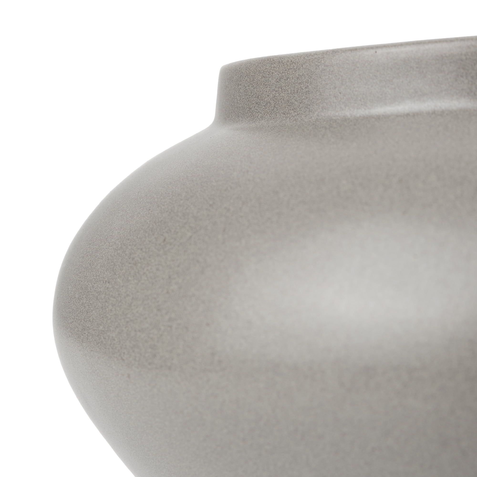 Better Homes & Gardens Gray Ceramic Decorative Vase