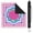 Pink216, variant on American Mahjong Mat 31.5 Inch Rubber 3mm Non-Slip, Hand-Painted Look Noise-Reducing with Rules for Table Games (Mahjong Mat)