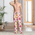 thumbnail image 3 of Cauagu Watermelon Mens Pajama Pants Sleep & Lounge Pants,PJ Bottoms with Pockets-Medium, 3 of 7