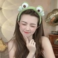 thumbnail image 4 of Frog Makeup Headband Wide-brimmed Elastic Hairbands Cute Girls Hair Bands Women Accessories Girls Hair Hairband, 4 of 4