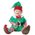 thumbnail image 2 of Disfraz de Navidad para niños pequeños, disfraces de Papá Noel, fiesta de ciervos elfo de Año Nuevo, ropa de actuación para niños y niñas con sombrero de 90-160CM, 2 of 3