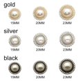 thumbnail image 2 of 10Pcs Clothing Accessories DIY Sewing Button Pearl Clothing Buttons Sewing Accessories Shirt Buttons Shiny Rhinestone BLACK 15MM 10PCS, 2 of 8