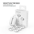thumbnail image 6 of 3 Pairs Silicone In-ear Headset Earbuds Cover for Apple Airpods Earphone Case Eartips Storage Box Pouch for Airpods Accessories, 6 of 8