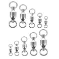 thumbnail image 1 of 10 unids de alta resistencia Pesca Swivels Barril Anillo Sólido Barril Pesca Swivels, 1 of 6