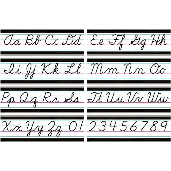 Teacher Created Resources Modern Farmhouse Cursive Writing Bulletin Board