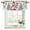 White, variant on Teal Snowman Christmas Curtain Valances for Windows, Kitchen Valance Window Treatments Panel 2 Pack, Balls Xmas Botanical Tree Rod Pocket Short Curtains for Bathroom Bedroom 42 x 12 Inch