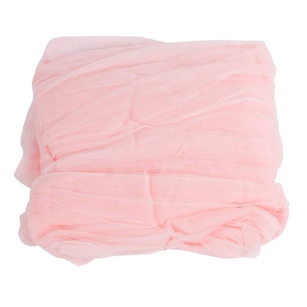 Rojo para bebé, color elegante, transpirable, suave y resistente, para decoración ideal de Camas para niños, Malla densa, gris, rosa, 60 x 240 cm