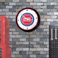 thumbnail image 5 of Detroit Pistons 18.75" Retro Lighted Wall Clock, 5 of 5