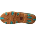 thumbnail image 2 of Women's Twisted X Driving Moc Chukka Brown/Turquoise Leather 10 M, 2 of 6