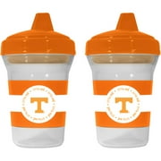 Baby Fanatic NCAA 2-Pack of Sippy Cups, BPA-Free, University of Tennessee