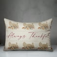 thumbnail image 3 of Creative Products Turkey Always Thankful 4 14 x 20 Spun Poly Pillow, 3 of 3
