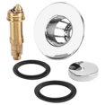 thumbnail image 4 of 1Piece Debris Filtering Bounce Core Sink Plug For Bathtub 2.36X2.36X2.28In, 4 of 7