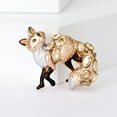 thumbnail image 3 of Kkkded Broche en Forme de Renard avec Strass pour Femmes - pour Fêtes, 3 of 7