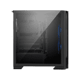 thumbnail image 3 of MSI MPG Velox 300R Airflow PZ - Mid-Tower Gaming PC Case - Tempered Glass Side Panel - 2 x 160 mm Dual Layer Blades Fans - Liquid Cooling Support up to 360mm Radiator - Mesh Panel for Airflow, 3 of 15