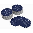 thumbnail image 3 of Inkdotpot 50 Pack Happy Birthday Favor Paper Tags Craft Real Silver Foil Hang Tags, 3 of 6