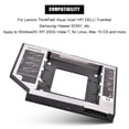 thumbnail image 2 of Support HDD Léger HDD Grand Compatibilité Portable Bureau pour la Maison, 2 of 8