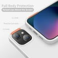 thumbnail image 4 of Entronix Silicone Case Compatible with iPhone 13, Protective Cover, White, 4 of 6