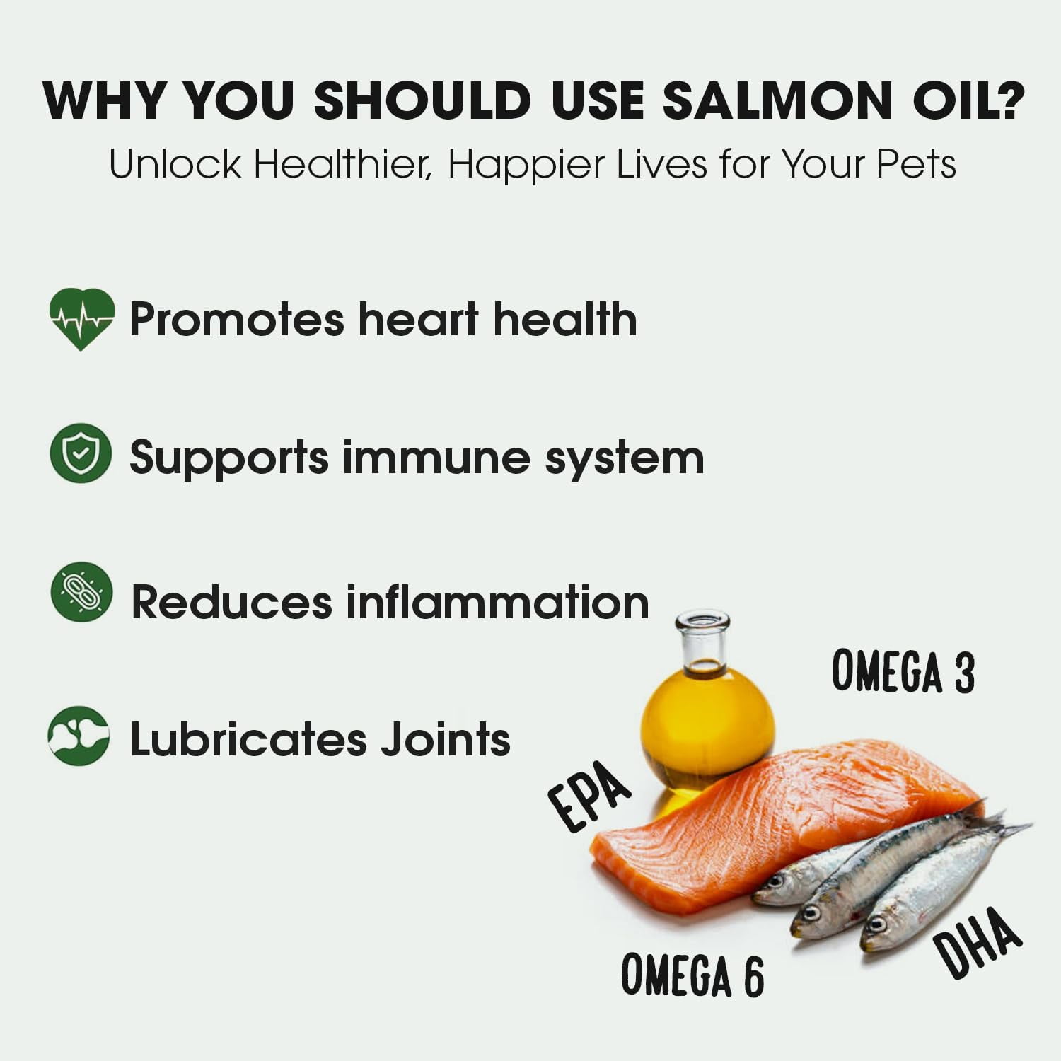 Iceland Pure Wild Alaskan Salmon Oil for Dogs & Cats, Omega-3 Fish Oil, Liquid Supplement for Pets, Supports Immune System & Heart Health, 33oz