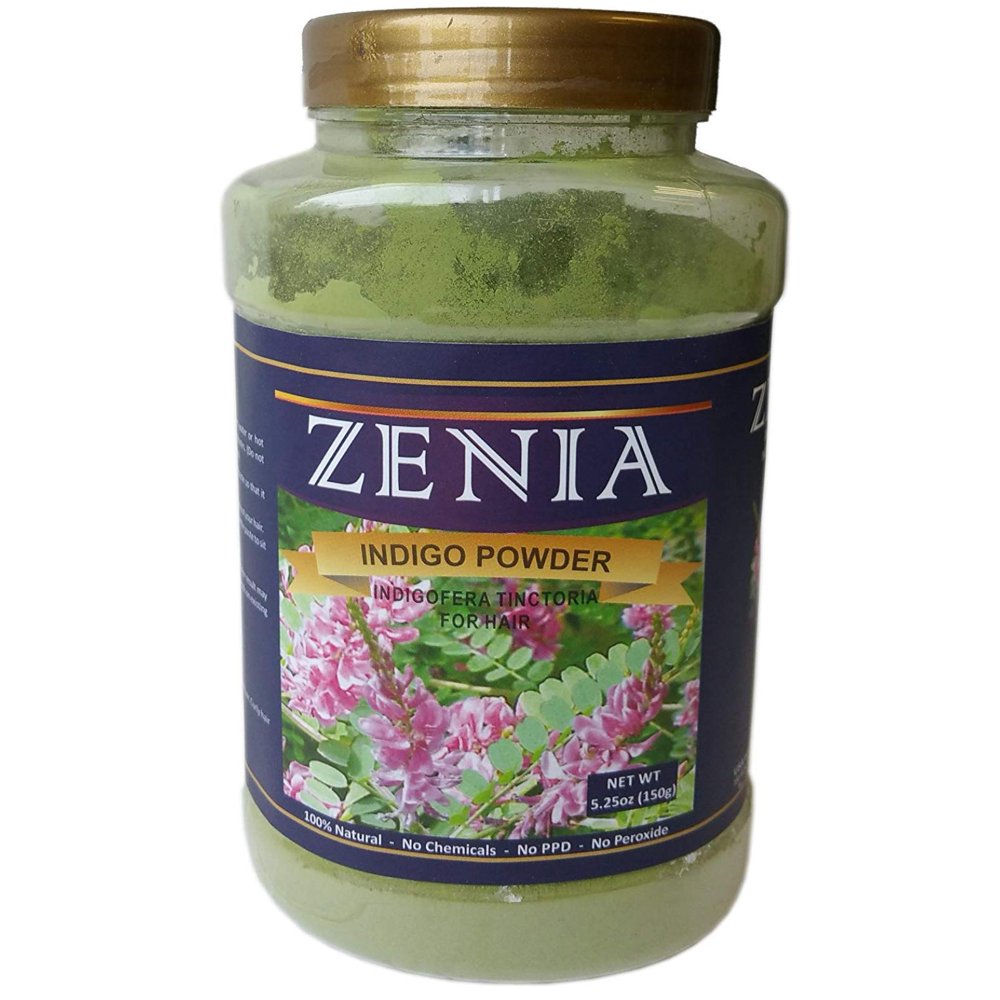 150g Indigo Powder Bottle Indigofera Tinctoria Natural Black Hair Dye