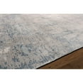 thumbnail image 3 of Pasargad Home Beverly 10' x 14' Hand-Loomed Bamboo Silk Silver/Blue Rug - All Ages, Indoors, 3 of 5