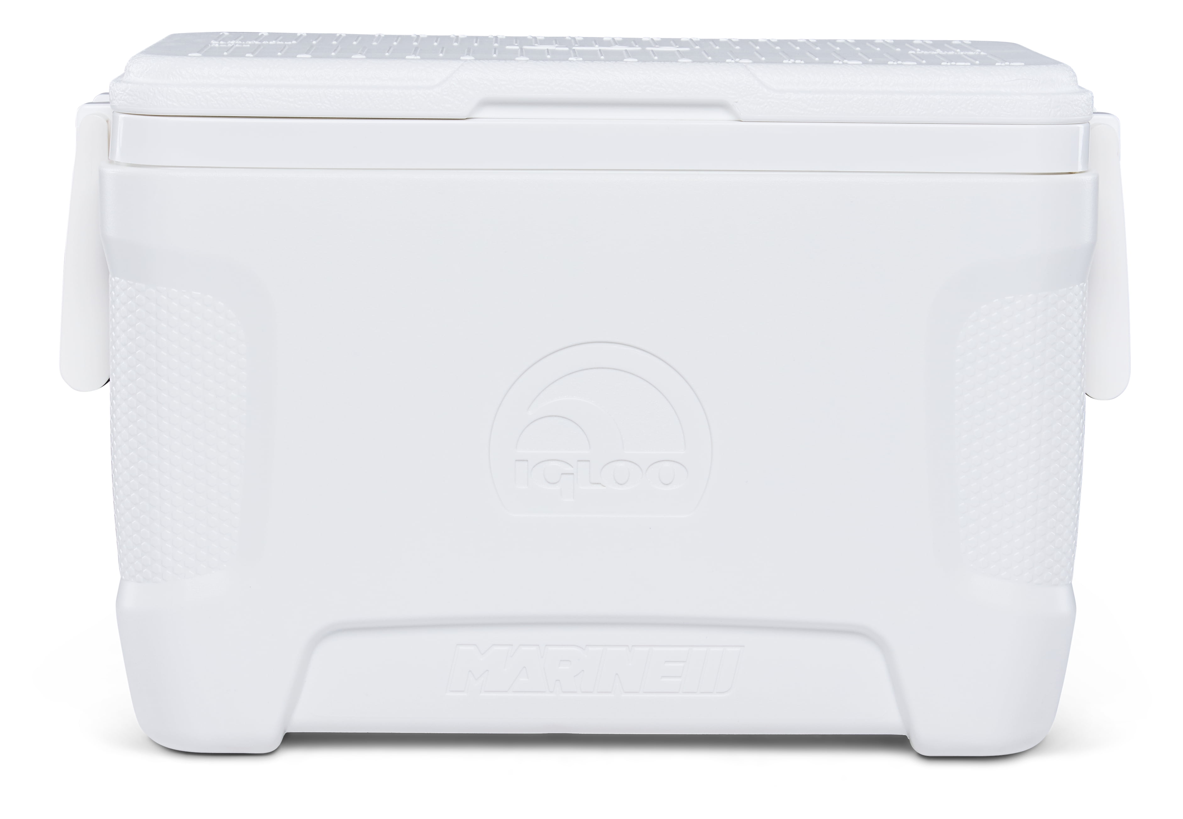 Large Big Cooler Ice Chest Box Cabinet White Igloo Marine Boat Beach 150 Qt 