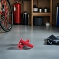 thumbnail image 4 of FESTFENDS 2Ud Cubiertas Para Manubrio De Motocicleta De Goma Roja Con Vintage Y Ajuste Universal, 4 of 6