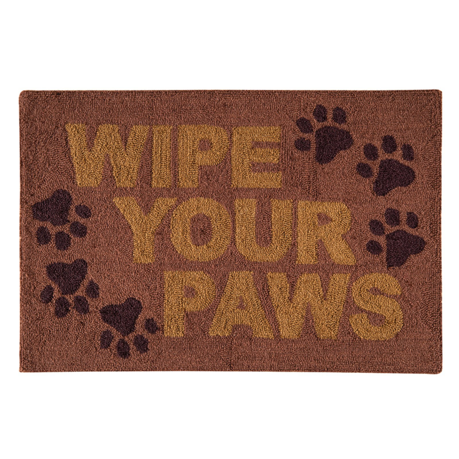 C&F Home Wipe Your Paws Indoor Doormat