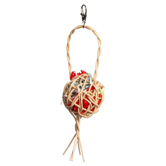 Prevue Pet Products Treat Basket Playfuls Forage & Engage Bird Toy 60242