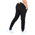 thumbnail image 2 of Jogger de gabardina John Silver  Corte skinny color negro, 2 of 2