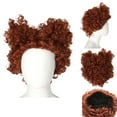 thumbnail image 2 of potrochi Deals Perruque Cos Filles Perruque Courte Bouclée Cheveux d'Agneau Bouclés, 2 of 9