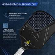 JOOLA Ben Johns Hyperion CGS 14mm Pickleball Paddle, Black, 8.2 ounces
