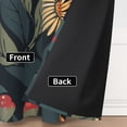 thumbnail image 2 of Tchckioa Blackout Curtains,Retro Floral Printed Thermal Insulated Grommet Window Drapes for Apartment,2 Panels,42x63, 2 of 8