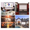 thumbnail image 6 of Thinsont Milk Fiber Projector Screen Wall-mounted Rectangular 170 Degree 100inch 16:9 Household KTV Bedroom Projecting Screens, 6 of 6