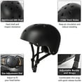 thumbnail image 3 of Skateboard Helmet Impact Resistance Ventilation for Youth & Adults, 3 of 4