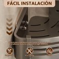 thumbnail image 2 of Estantes de Regadera con Adhesivos, 2 Estanter&iacute;as de Esquina para Ba&ntilde;o con 8 Ganchos, Estante Organizador Sin Taladro, Metal de Aluminio Porta Shampoo Anti&oacute;xido para B, 2 of 9