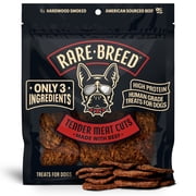 Rare Breed Dog Treats, Tender Meat Cuts Made with Beef, 3 Ingredients, Human Grade, 4.5 Ounce pack, for All Dog Sizes