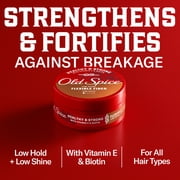 Old Spice Flexible Fiber Pomade for Men, Healthy and Strong with Vitamin E and Biotin, Low Hold, Low Shine, 2.22 oz