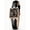 Black, variant on Fashion Women‘s Quartz Watch with Rhinestone Decoration, Red Square Dial, Date & Water Resistant
